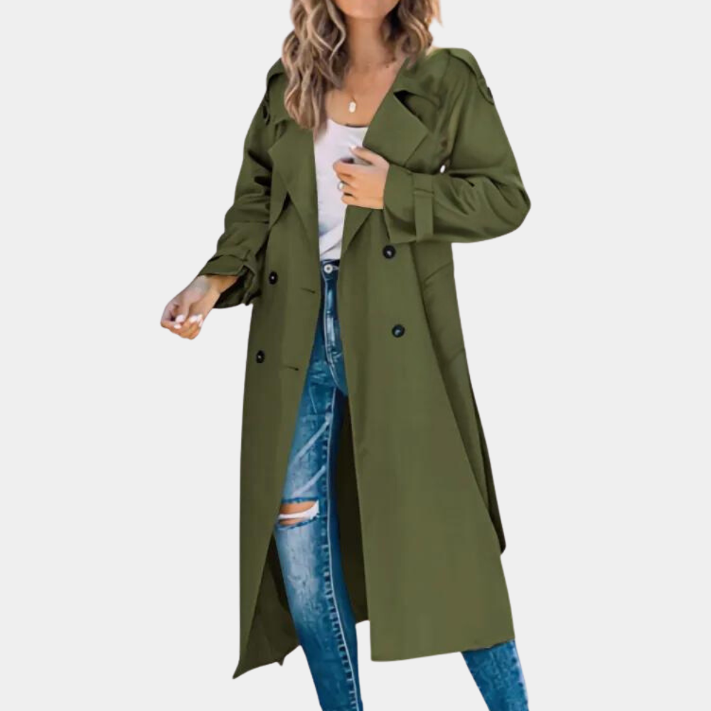 muireann - stilfuld trenchcoat til kvinder