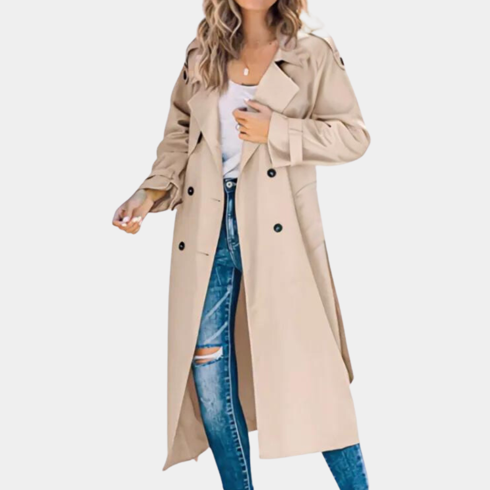 muireann - stilfuld trenchcoat til kvinder