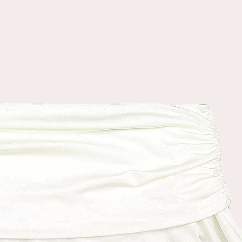 langærmet off-shoulder top til kvinder