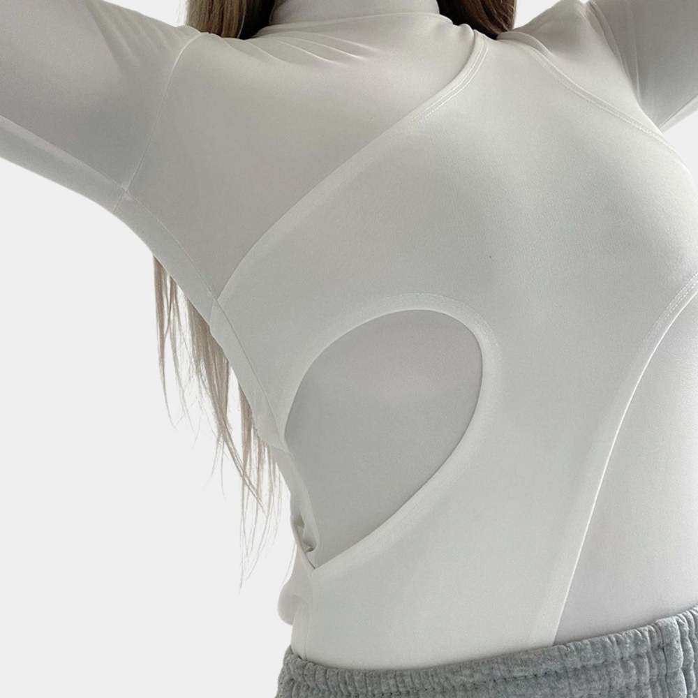moderne langærmet bodysuit til kvinder