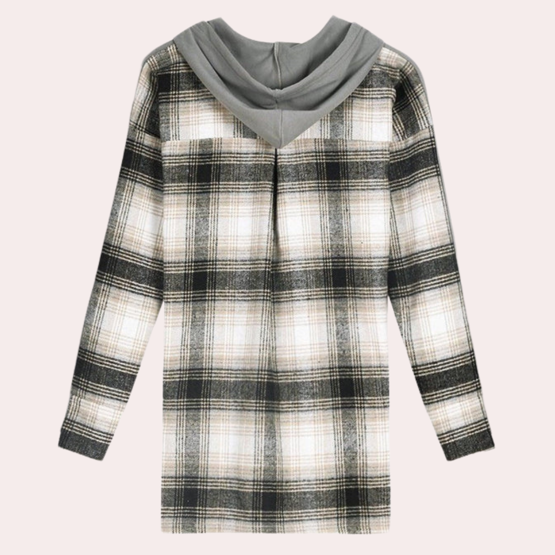 april - modet rygter langærmet patchwork sweater