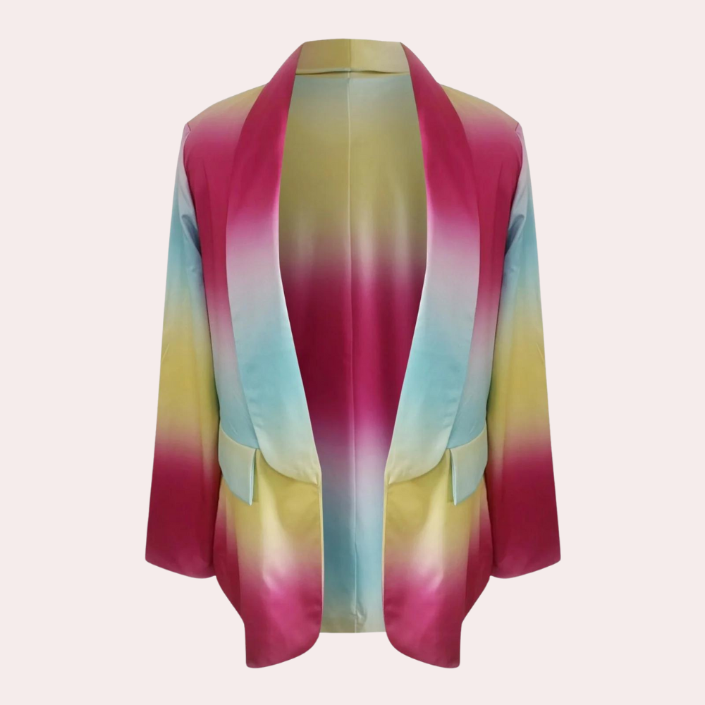sinead - farverig blazer til kvinder