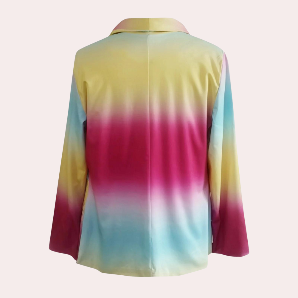 sinead - farverig blazer til kvinder