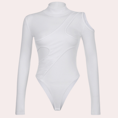 Moderne langærmet bodysuit til kvinder
